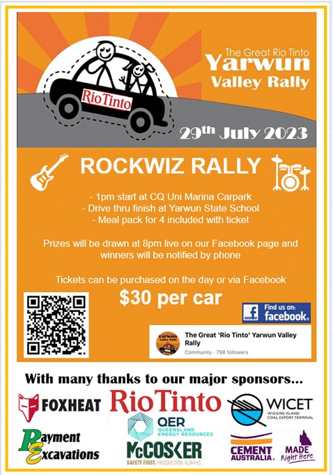 Yarwun valley rally rock wiz