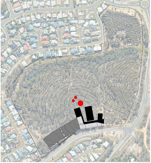 Proposed aquatic centre location, Corronation Drive, Tannum Sands