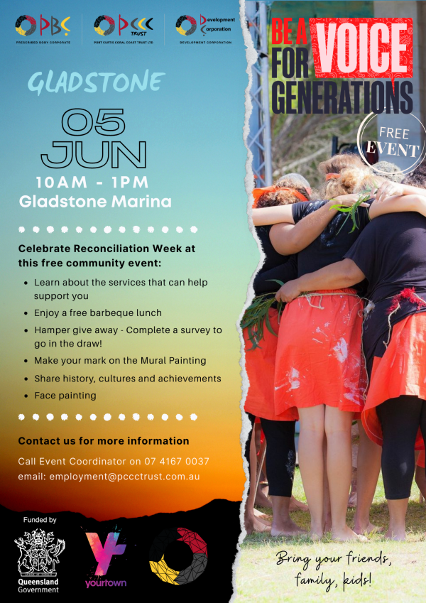 Reconciliation week community event poster