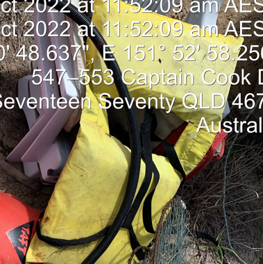 20221006 Item 44 yellow life jacket