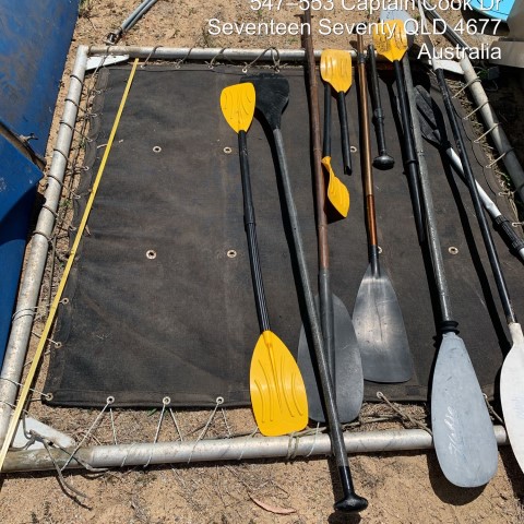 20221006 Item 47 various paddles