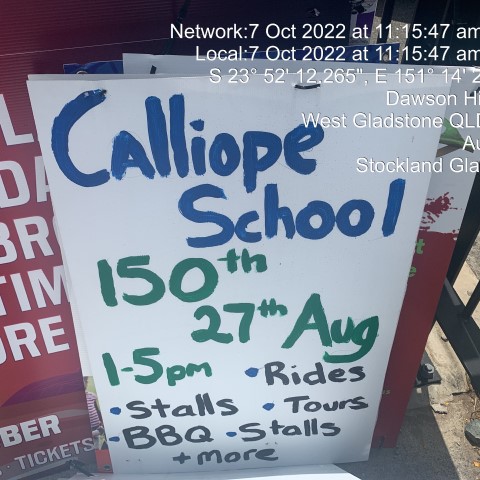 20221007 Item 52 advertising sign calliope school